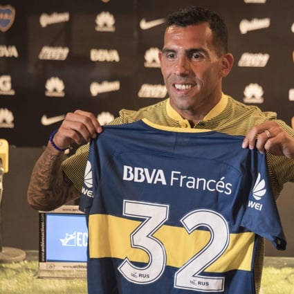 Carlos tevez boca juniors jersey clearance
