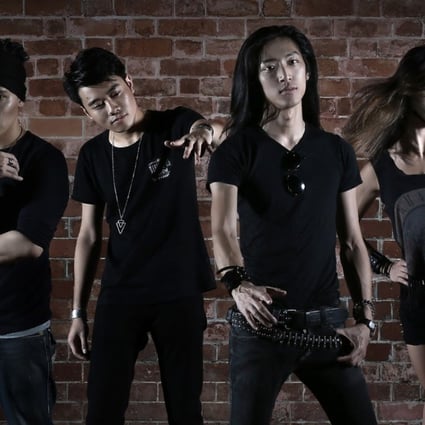 Hong Kong metal band Bamboo Star (from left) lead guitarist Terence Ng, drummer Lawrence Wong, lead singer Wilfred Chung and bassist Jasmine Wong.