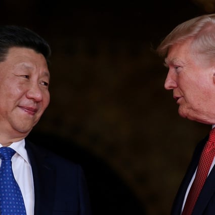 US President Donald Trump backed away from his tariff threat before he met his counterpart Xi Jinping in Florida less than three months after assuming office. Photo: Reuters