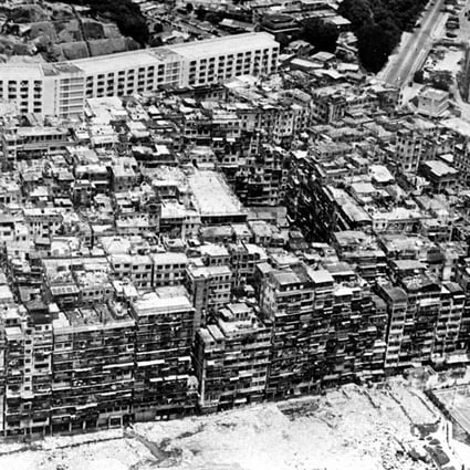 Kowloon Walled City in January 1987.