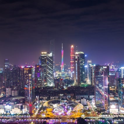 Guangzhou’s economy past the 2 trillion yuan mark last year. Photo: Xinhua