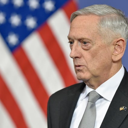 US Defence Secretary Jim Mattis is planning to travel to China in the spring in what would be the first visit by a Pentagon chief in four years. Photo: AFP