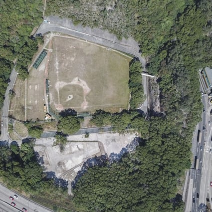 Aerial view of the residential plot that set a new record for land in Kowloon. Photo: Winson Wong