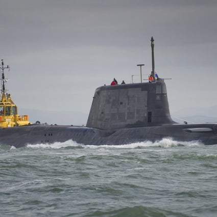 A British submarine produced by BAE Systems. Photo: Reuters