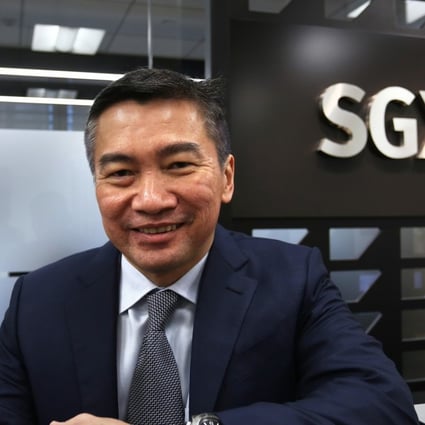 Loh Boon Chye, CEO of the Singapore Exchange (SGX), at its offices in Central. Photo: Jonathan Wong