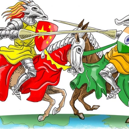 South Asia is fast emerging a theatre of Sino-Indian rivalry. Illustration: Craig Stephens