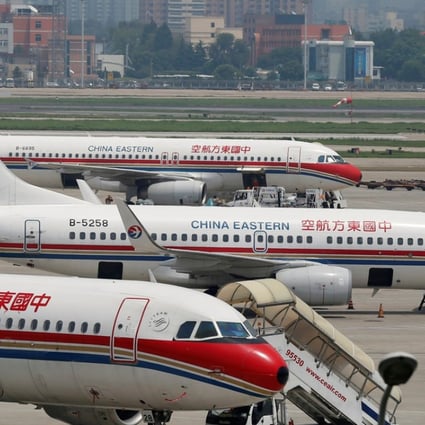 A file picture of aircraft at Hongqiao International Airport in Shanghai. Photo: Reuters