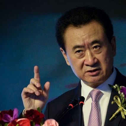 Wang Jianlin, the chairman of Dalian Wanda Group. Photo: AFP