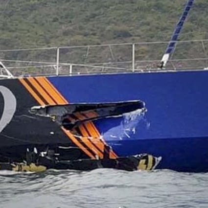 vestas sailboat crash