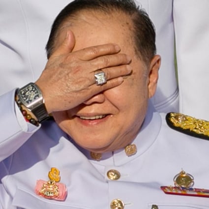 Thailand's king of bling, Prawit Wongsuwon. Photo: AFP
