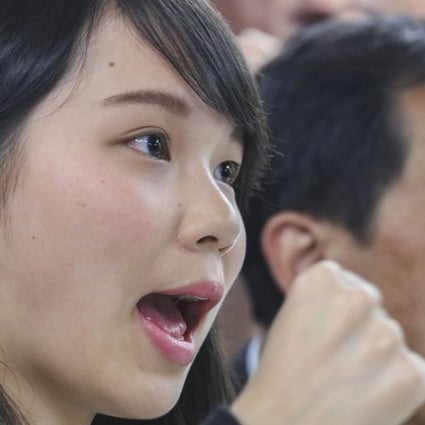 Demosisto’s Agnes Chow was aiming to become the city’s youngest ever lawmaker. Photo: David Wong