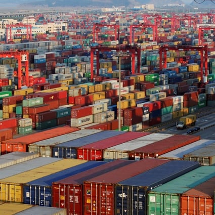 Containers at the Shanghai free-trade zone. The city plans to expand the zone into a free-trade port along the lines of Hong Kong and Singapore. Photo: Reuters