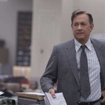 Tom Hanks stars as Ben Bradlee in The Post (category: IIA), directed by Steven Spielberg. Meryl Streep and Mathew Rhys co-star. Photo: Niko Tavernise