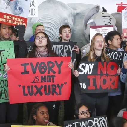 The sale of ivory will be completely banned by 2021. Photo: K. Y. Cheng