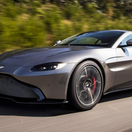 The new Vantage is powered by a 4-litre twin-turbo V8 engine with an eight-speed ZF transmission.