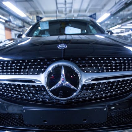 German carmaker Mercedes-Benz has apologised to Chinese consumers for using a Dalai Lama quote in its Instagram feed.Photo: Bloomberg
