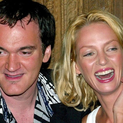 US director Quentin Tarantino with Uma Thurman during the promotional tour for Kill Bill: Volume 1 in 2003. Photo: Reuters