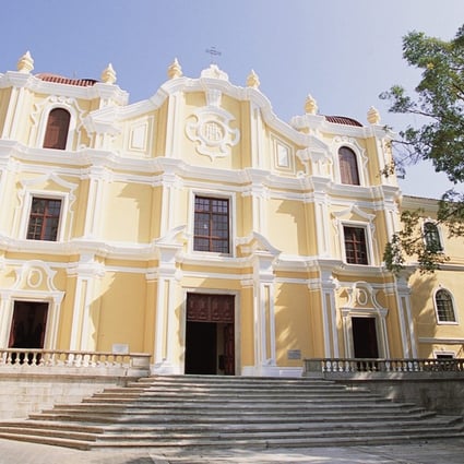 St Joseph’s Seminary and Church in Macau. The seminary was built in 1728, with the church following in 1758. Photo: Macau Government Tourist Office