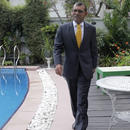 Former Maldives president Mohamed Nasheed said last month that President Yameen Abdul Gayoom has opened the doors to Chinese investment without regard for procedure or transparency. Photo: AP