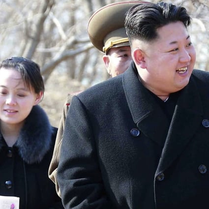 North Korean leader Kim Jong-un and his sister Kim Yo-jong. Photo: AP