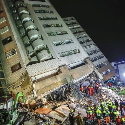 Second 5 7 Magnitude Earthquake Hits Taiwan S Hualien 24 Hours After First Quake Killed At Least 7 And Left 67 Missing South China Morning Post