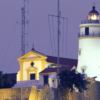 The Guia Lighthouse and Fortress in Macau