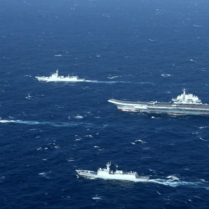 A file picture of Chinese naval vessels carrying out a drill in the South China Sea. Photo: Reuters