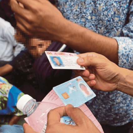 Foreigners with fake Malaysian identification documents pose a serious threat to national security. Photo: Eizairi Shamsudin/New Straits Times