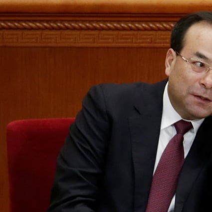 China’s top prosecutor has issued formal charges against the disgraced former Communist Party secretary of Chongqing Sun Zhengcai. Photo: Reuters