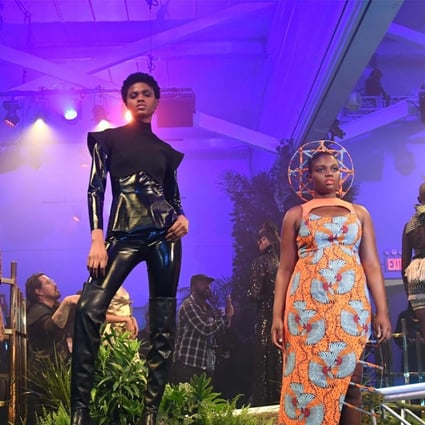 Marvel S Superhero Black Panther Invades New York Fashion Week South China Morning Post Today held a fashion contest for the best superhero skin winning 1000 dollars. new york fashion week