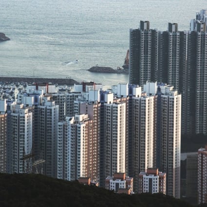 Residential buildings in the Aberdeen area of Hong Kong. There were a record number of transactions in the Year of the Rooster in Hong Kong. Photo: Bloomberg