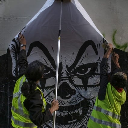 Malaysian Artist Jailed For Clown Face Caricature Of Pm Najib Razak That Went Viral South China Morning Post