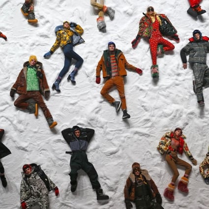 Creations from Moncler’s autumn/winter 2018 collection at Milan Fashion Week. Photo: Tony Gentile/Reuters
