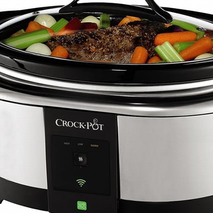 The Crock-Pot Smart Wi-fi Enabled Slow Cooker with WeMo supports a handful of remote adjustment options, such as the ability to turn it off or make temperature adjustments.