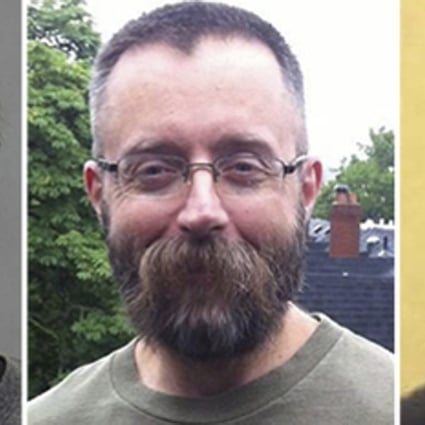 Andrew Kinsman, centre, did not fit the profile of Bruce McArthur’s other alleged victims, who police say included Dean Lisowick (partially obscured on left) and Majeed Kayhan (partially obscured on right). Photos: Toronto police via AP