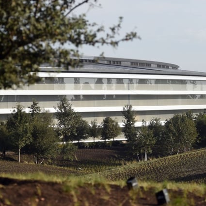 Apple's new headquarters building in Cupertino, California. Photo: AFP/Josh Edelson