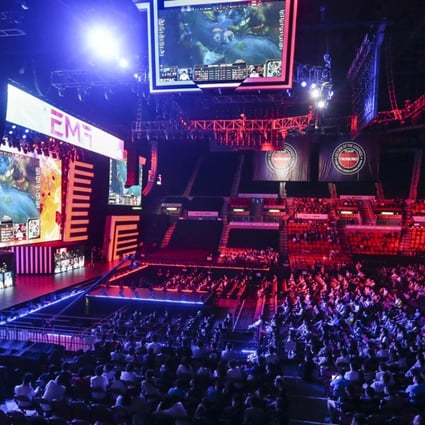 The city’s first e-sports festival at the Hong Kong Coliseum in Hung Hom. Photo: Dickson Lee
