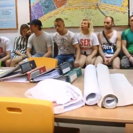 Russians arrested for running 'sex classes' in Pattaya, Thailand. Photo: YouTube/ViralPress