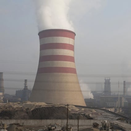 Pictured is a Chinese metalworks plant in Qianan in northern China's Hebei province. File photo: AP