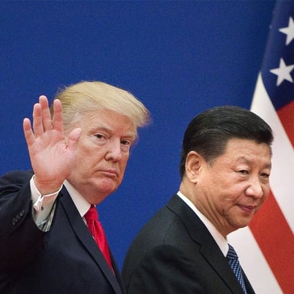 US President Donald Trump (left) has been “very clear from his first meeting with President Xi that we have a large trade imbalance”, US Treasury Secretary Steven Mnuchin said. Photo: AFP