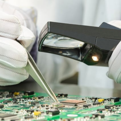 The state-backed China Integrated Circuit Industry Investment Fund Co is in talks with government agencies and corporations to raise more funding that will be used to help expand the country’s semiconductor industry. Photo: Shutterstock