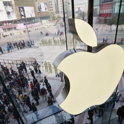Apple says it began storing its Chinese users’ iCloud accounts at a data centre in southern Guizhou this week to comply with new regulations. Photo: EPA