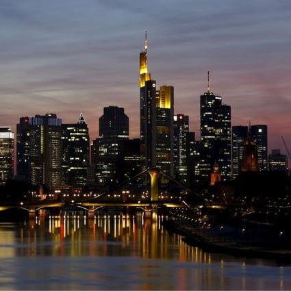 Apartment prices in Frankfurt rose by 15 per cent last year, according to Deutsche Bank. Photo: Reuters  