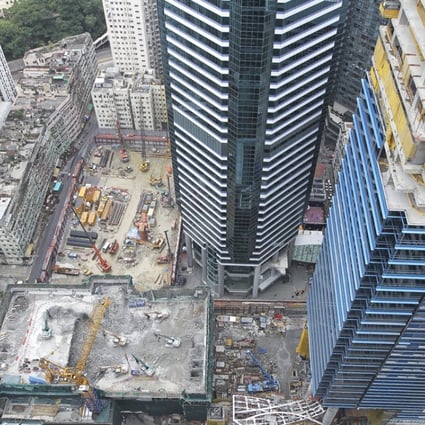 Two grade A office buildings of the Taikoo Place redevelopment project will provide over 1.5 million sq ft of space when they are completed later this year and in 2021. Photo: Roy Issa