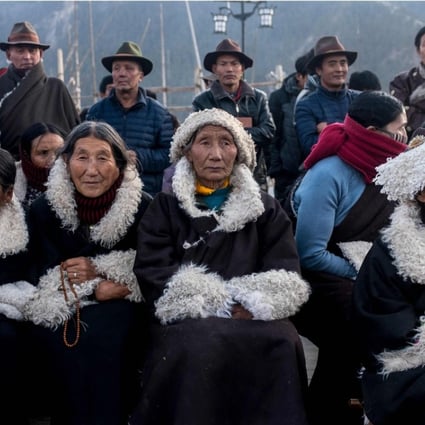 People celebrate the Tibetan New Year in the village of Shuangpengxi on the Qinghai-Tibet Plateau. A delegate to China’s top political advisory body has urged central authorities to stop discriminating against ethnic groups. Photo: AFP