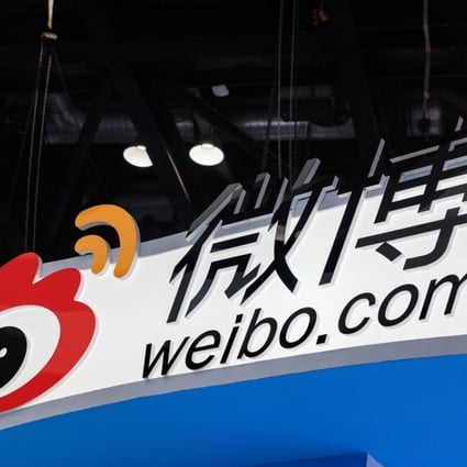 The logo of Weibo, China’s Twitter-like social media service. The company will license the rights to Nasdaq data under the agreement. Photo: Shutterstock