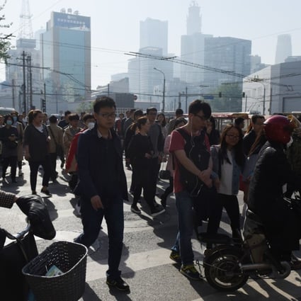Wage earners say China’s personal income tax system is in dire need of change. Photo: AFP
