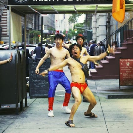 Centre, from left: Liu Haoran, Wang Baoqiang and Xiao Yang in a still from Detective Chinatown 2 (category IIA; Mandarin, English), directed by Chen Sicheng.