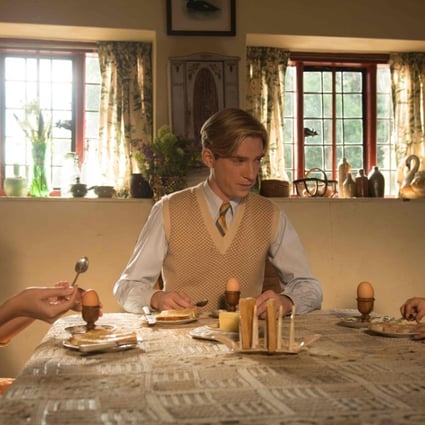 Margot Robbie (left), Domhnall Gleeson and Will Tilston in a still from Goodbye Christopher Robin (category: IIA), directed by Simon Curtis). Photo: David Appleby/ 2017 Twentieth Century Fox Film Corporation