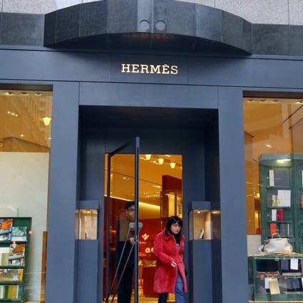 The former Hermes store at The Galleria in Hong Kong. The luxury goods maker made a profit of US$61 million from the sale of its four shops in the location. Photo: Edmond So